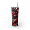 Skinny Tumbler with Straw – 20 oz Stainless Steel Cup