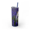 Skinny Tumbler with Straw – 20 oz Stainless Steel Cup
