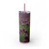 Skinny Tumbler with Straw – 20 oz Stainless Steel Cup