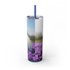 Skinny Tumbler with Straw – 20 oz Stainless Steel Cup