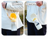 2-in-1 Portable Pet Water Bottle with Food Container