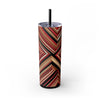 Skinny Tumbler with Straw – 20 oz Stainless Steel Cup