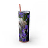 Skinny Tumbler with Straw – 20 oz Stainless Steel Cup