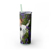 Skinny Tumbler with Straw – 20 oz Stainless Steel Cup