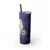 Skinny Tumbler with Straw – 20 oz Stainless Steel Cup