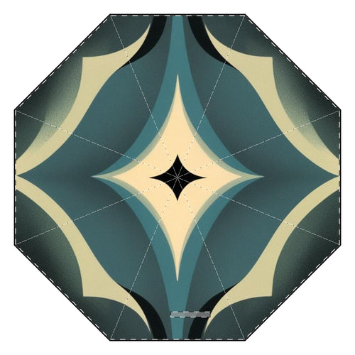 48 Semi-Automatic Umbrella – Windproof Large Travel Rain Umbrella