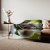 Sweatshirt Blanket – Plush Fleece Throw, 2 Size Options