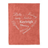 Personalized Name Blanket For Infants And Toddlers