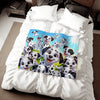Sweatshirt Blanket – Plush Fleece Throw, 2 Size Options