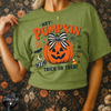Hey Pumpkin, Trick or Treat? Tee | Cute Halloween Pumpkin Graphic T-Shirt