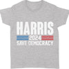 Harris Save Democracy Shirt | Kamala Harris 2024 Shirt | Democrat Shirt Dark T1261 - KH2