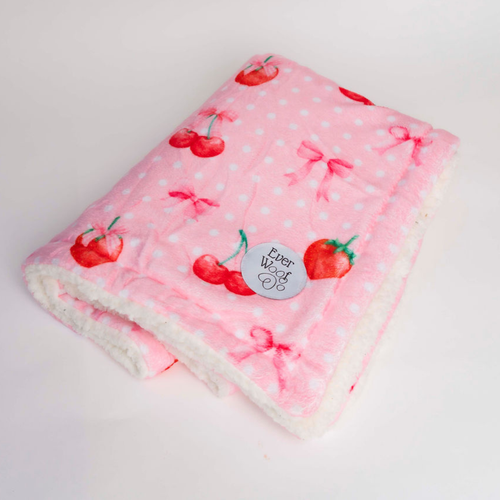 Sweet Cherie Dog Blanket