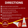 Advocate Insulin Pen Needles 8mm 31 Gauge Box of 100 Needles