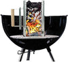 21st Century Steel Charcoal Starter Lights Charcoal Without Fluid Uses Newspaper