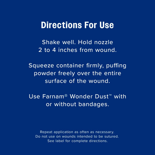 Farnam Wonder Dust Wound Powder for Horses and Show Stock 4 oz.