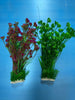 Artificial Aquarium Plant for Fish Tanks, LARGE aquarium plastic plant, 25 TALL