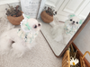 Cotton Dog Snood for Long Ears and Mealtimes