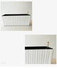 Balcony Rattan Long Flower Pot Automatic Water Feeding Lazy Flower Pot Large Planting Basin