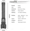 Zoom Type Input And Output Power Display Flashlight