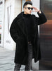Men's Winter New Thickened Cashmere Long Warm Fur Coat