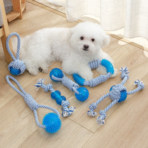 Ocean Series Rope Dog Molar Toy