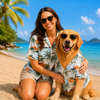 Matching Tropical Dog and Family Shirt For People