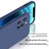Back Cover Type Simple Liquid Silicone Phone Case