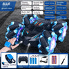 24G High-speed Wireless Remote Control Car Light Music Four-wheel Drive Double-sided Driving Flip Rotating Drift Car Stunt Car