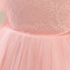 Girls' Lace Stitching Umbrella Princess Dress