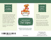 Mr. Peanut's Naturals Plant Based, Flushable, Compostable, Unscented Pet Wipes, 160 Count, Larger 8x6 Size