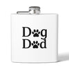 Dog Dad Stainless Steel Flask (8 colors)