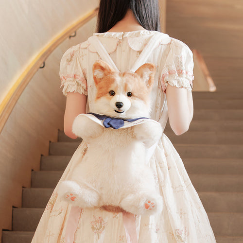 Corgi Dog Plush – Soft Gift for Dog Lovers & Kids