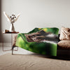 Sweatshirt Blanket – Plush Fleece Throw, 2 Size Options