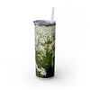 Skinny Tumbler with Straw – 20 oz Stainless Steel Cup