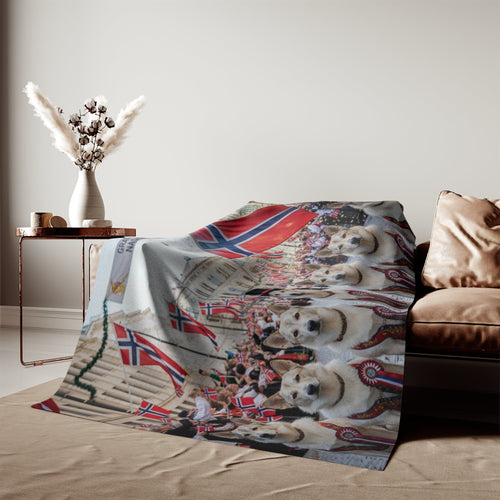Norwegian Elkhound Blanket