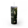 Skinny Tumbler with Straw – 20 oz Stainless Steel Cup
