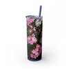 Skinny Tumbler with Straw – 20 oz Stainless Steel Cup