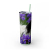 Skinny Tumbler with Straw – 20 oz Stainless Steel Cup