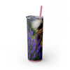 Skinny Tumbler with Straw – 20 oz Stainless Steel Cup