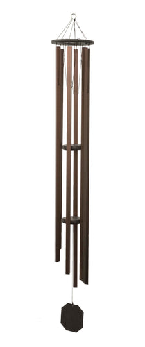 Amish handmade Wind Chimes 48”–80” – Square Aluminum Deep Tone Outdoor Chimes for Meditation & Garden Ambience