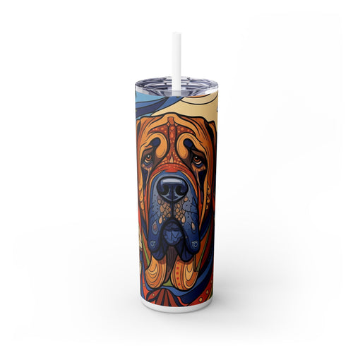Skinny Tumbler with Straw – 20 oz Stainless Steel Cup