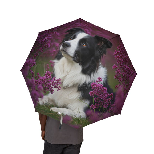 48 Semi-Automatic Umbrella – Windproof Large Travel Rain Umbrella