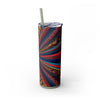 Skinny Tumbler with Straw – 20 oz Stainless Steel Cup