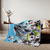 Sweatshirt Blanket – Plush Fleece Throw, 2 Size Options