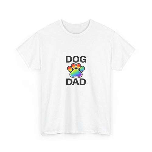 Pride Dog Dad Heavy Duty Unisex Tee Sizes Small - 5XL (11 colors)