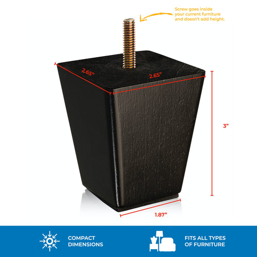 Premium Hardwood Furniture Leg Replacement