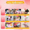 Luxury Floral Dog Harness and Leash Set – 3D Petal Puppy Vest Harness for Small Dogs & Cats
