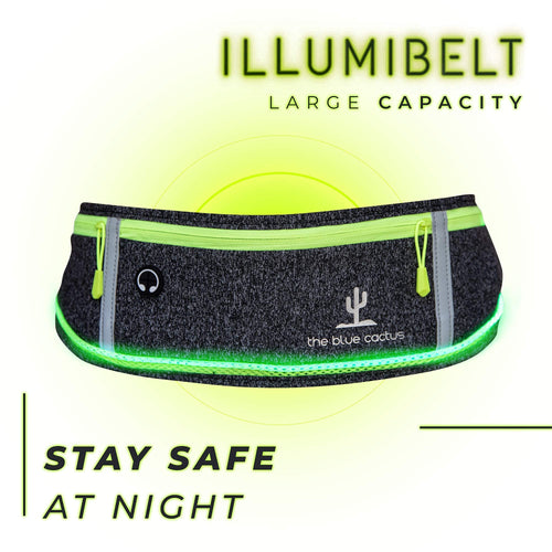 Night-Safety LED Waist Band for Running & Jogging