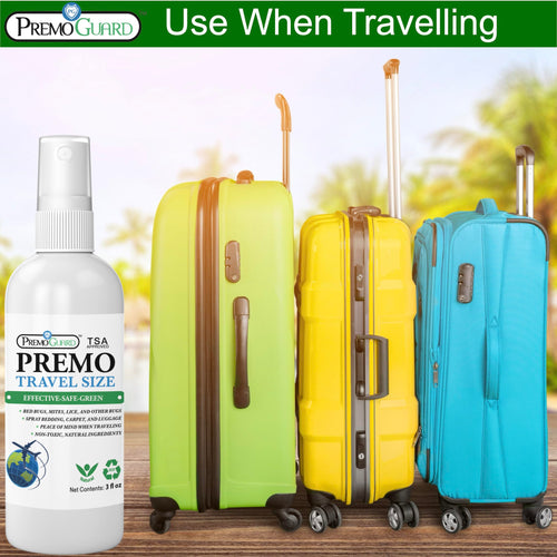 Bed Bug & Mite Killer Spray 3 oz 3 Pack | Natural & Non-Toxic | Premo Guard