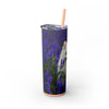 Skinny Tumbler with Straw – 20 oz Stainless Steel Cup